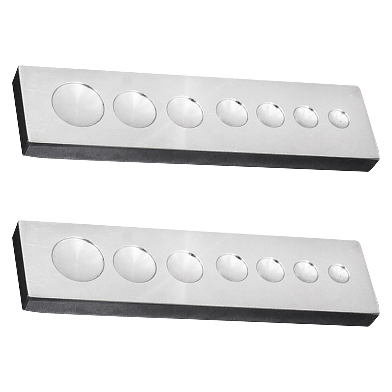 Rivet Setter Tool - 2Pcs Stainless Steel Rivet Setter Craft