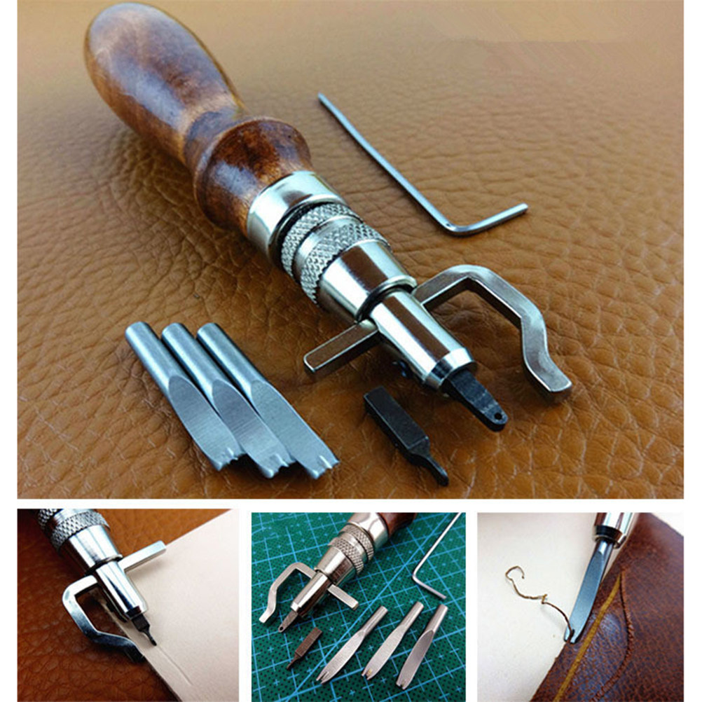 7Pcs Craft Tools Kit Stitching - Groover Stitching Tool recension och pris