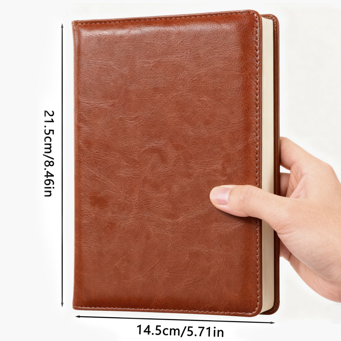 Vintage Embossed Bear A5 Leath - Leather Work Diary Covers recension och pris