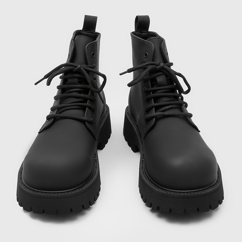 Size 38-46 Men Black High-top  - Leatherwork Designs recension och pris