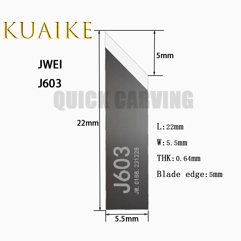 10PCS JWEI Vibrating Knife Osc - Leatherwork Machine recension och pris