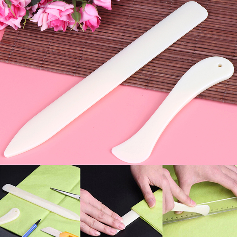 2Pcs/set Plastic Bone Folder C - Bone Folder Tool recension och pris