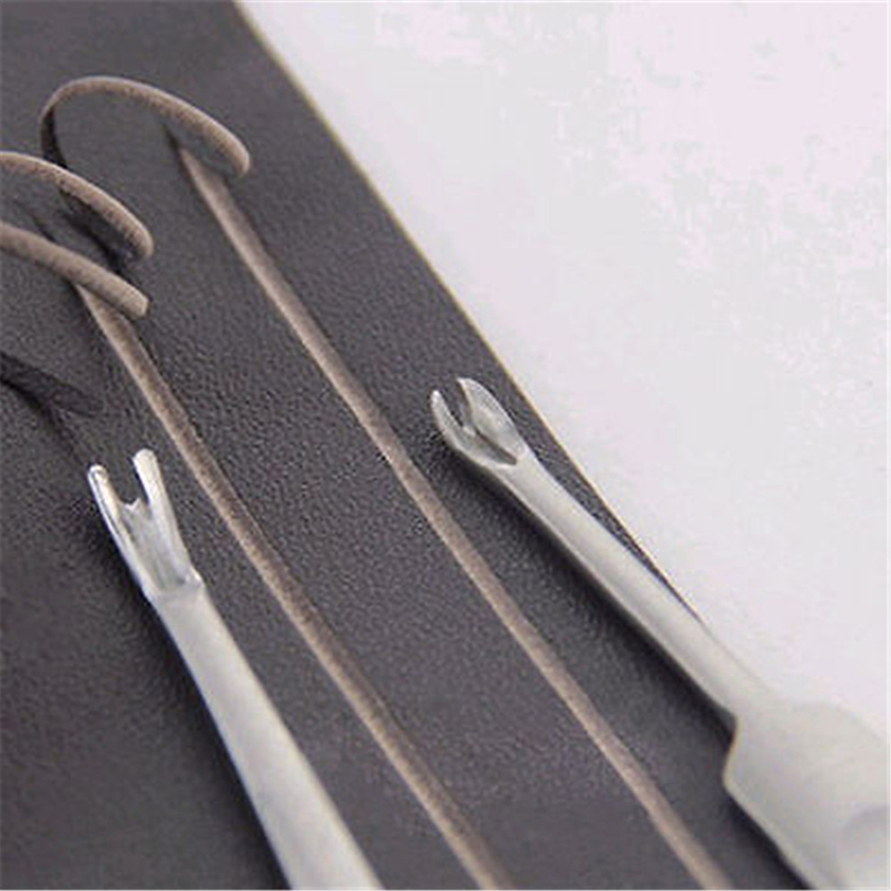 (.) 2Pcs Leather Leathercraft  - Groover Stitching Tool recension och pris