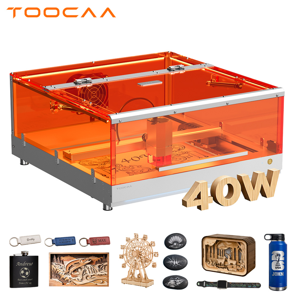 TOOCAA L2 40W AI Desktop Laser - Leatherwork Machine recension och pris