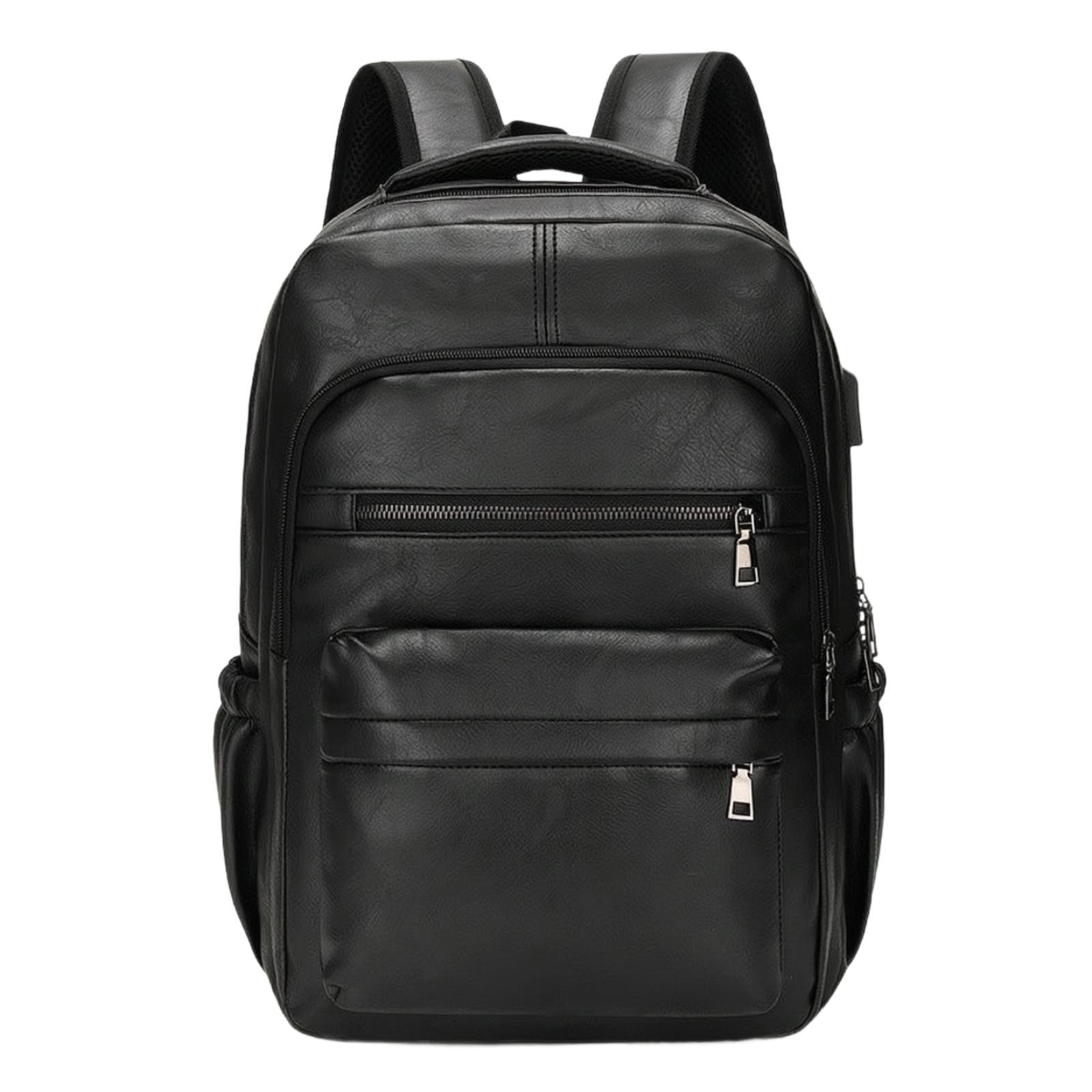 Waterproof Men Rucksack with L - Leather Work Rucksack Mens recension och pris